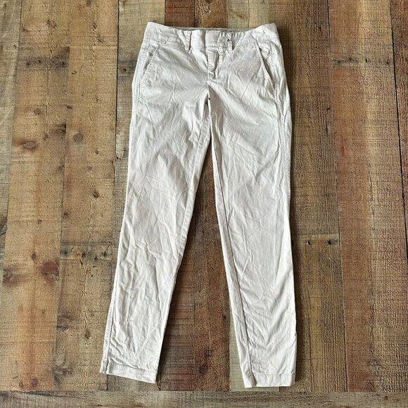 Vince cream straight leg trouser pants women's 00 - Picture 1 of 11